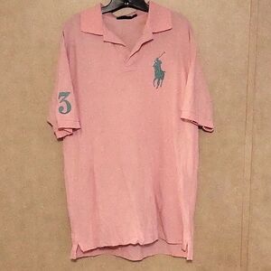 Pink polo